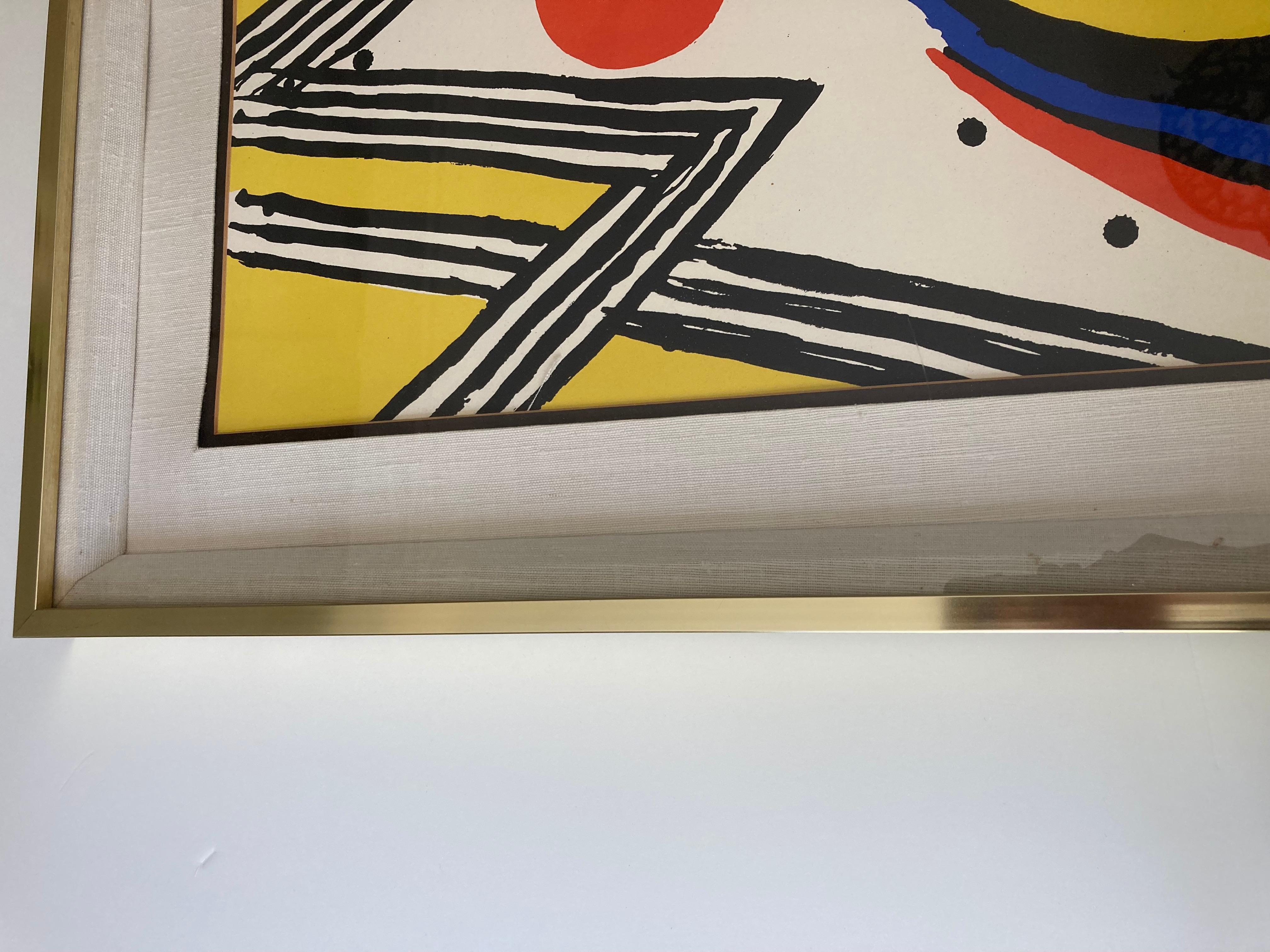 Alexander Calder 'La Vague (The Wave)' Limited Edition, Signed Print 5