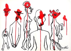 Alexander Calder lithograph Derrière le miroir 1966 (Calder prints)