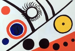 Alexander Calder lithograph Derrière le miroir (1970s calder prints) 