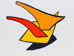 Alexander Calder lithograph (derrière le miroir)