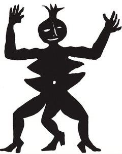 Alexander Calder Lithograph Derriere le miroir (Calder prints)