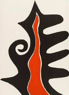 Litografía de Alexander Calder de los años 70 (grabados de Calder)