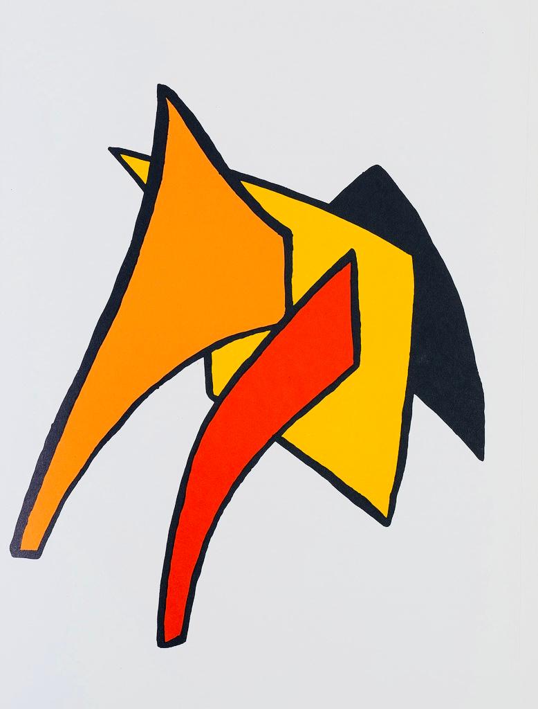 What materials did Calder use for his mobiles?