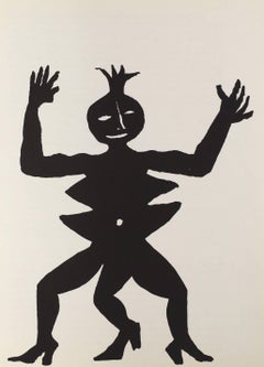 Alexander Calder Lithograph, Derriere Le Miroir (Calder prints)