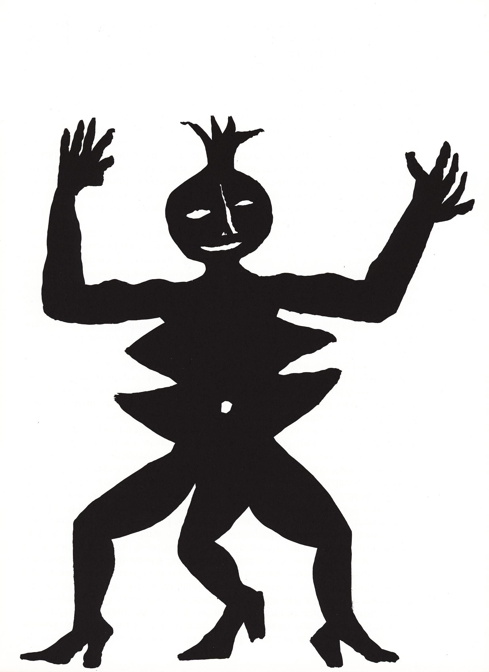 Litografía de Alexander Calder Derriere le Miroir (grabados de Calder)