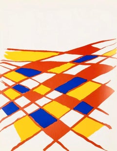 Alexander Calder lithograph derrière le miroir