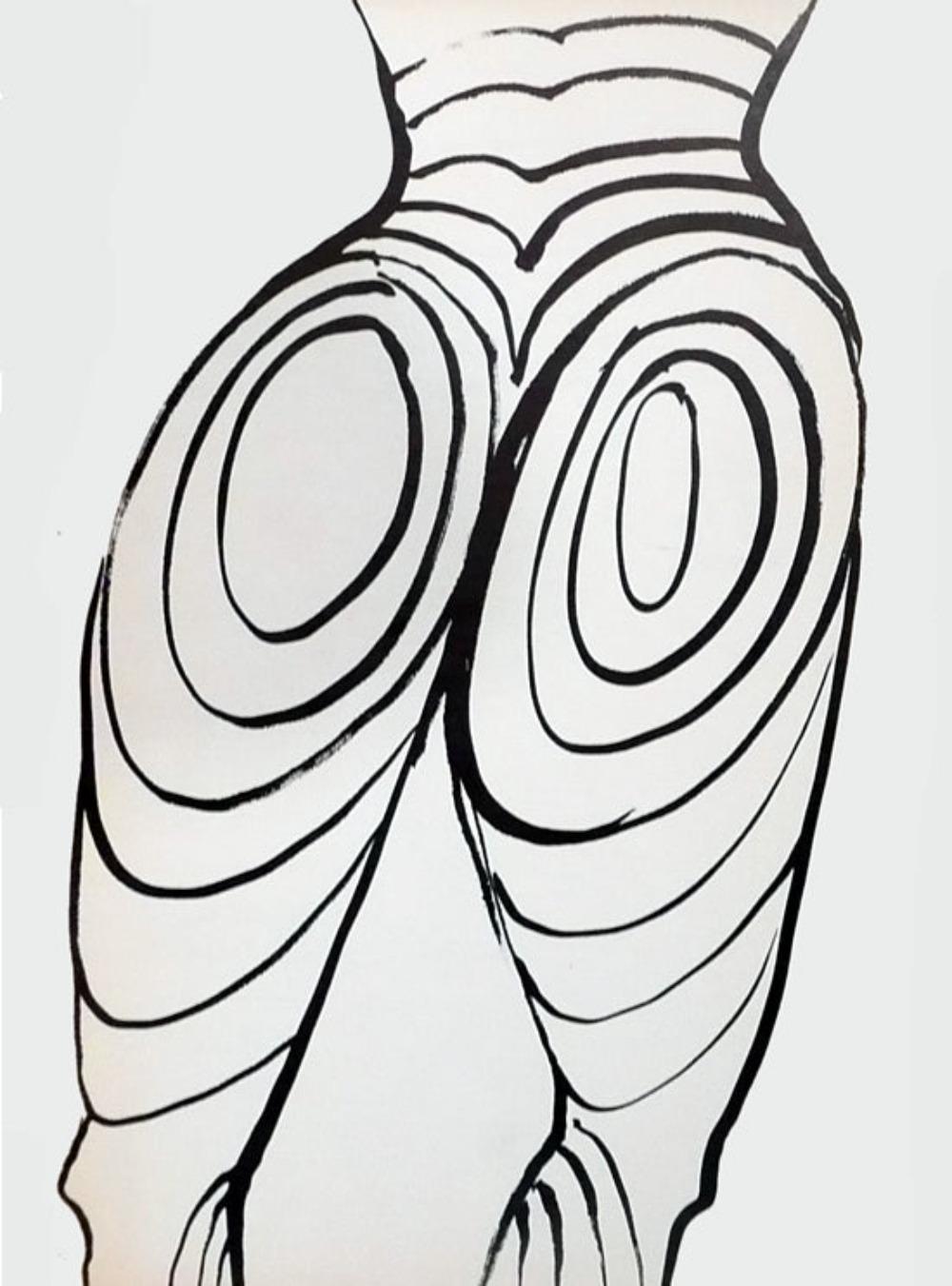 Print Alexander Calder - Derriere le Miroir n°173
