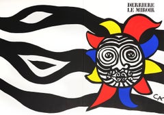 Alexander Calder Copertina litografica 1966 (Calder Derrière le miroir)
