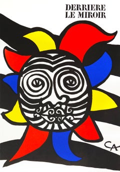 Retro Alexander Calder Lithographic cover 1966 (Calder DerriÃ¨re le miroir)