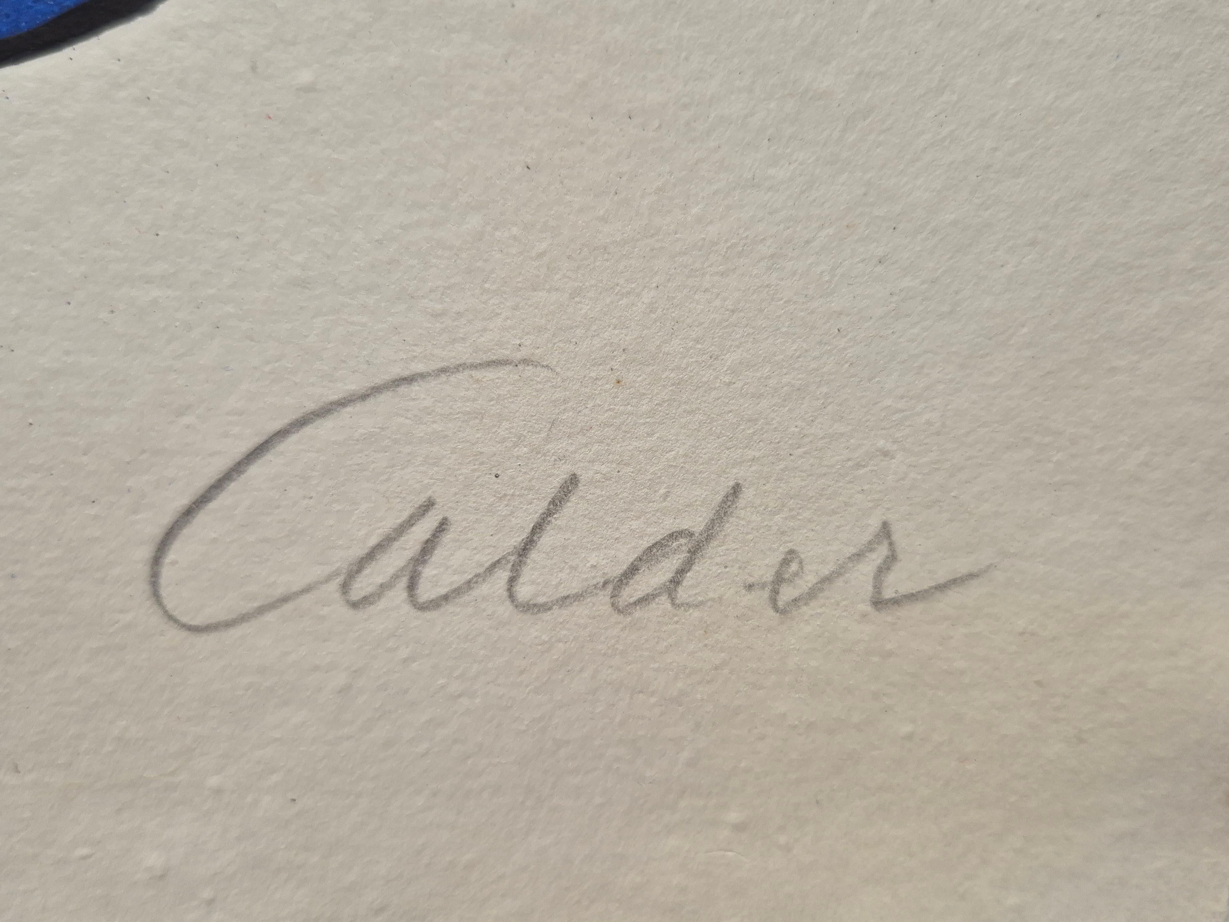 Alexander Calder -- Un Plato de El Sacrilegio de Alan Kent en venta 2