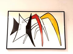 Alexander Calder - Original Lithographie - aus "Derrière le miroir"