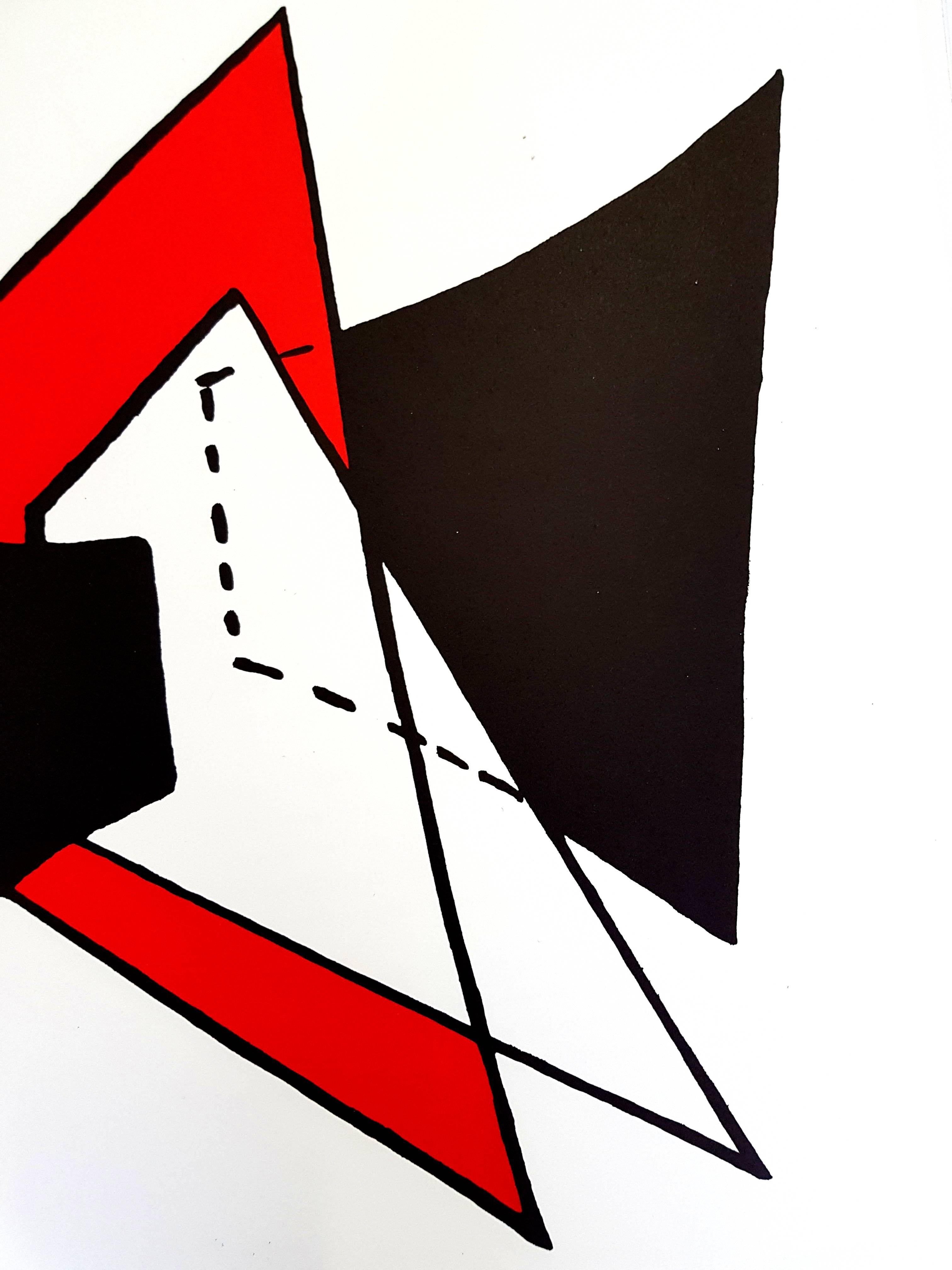 Alexander Calder - Original Lithographie - aus 