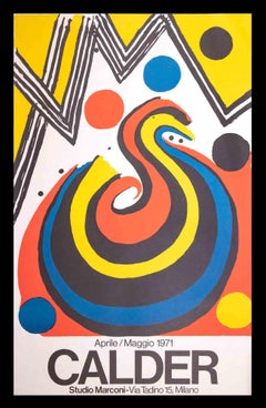 Alexander Calder - Poster Exhibition -Screen Print after Alexander Calder - 1976