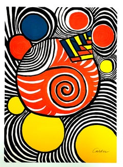 Alexander Calder - Clown - Original Handsigned Lithograph