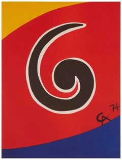 Alexander Calder, 'Skywirl' dalla suite Flying Colors 1974-1975