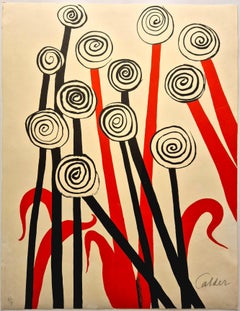 Alexander Calder -- Spiral Flowers