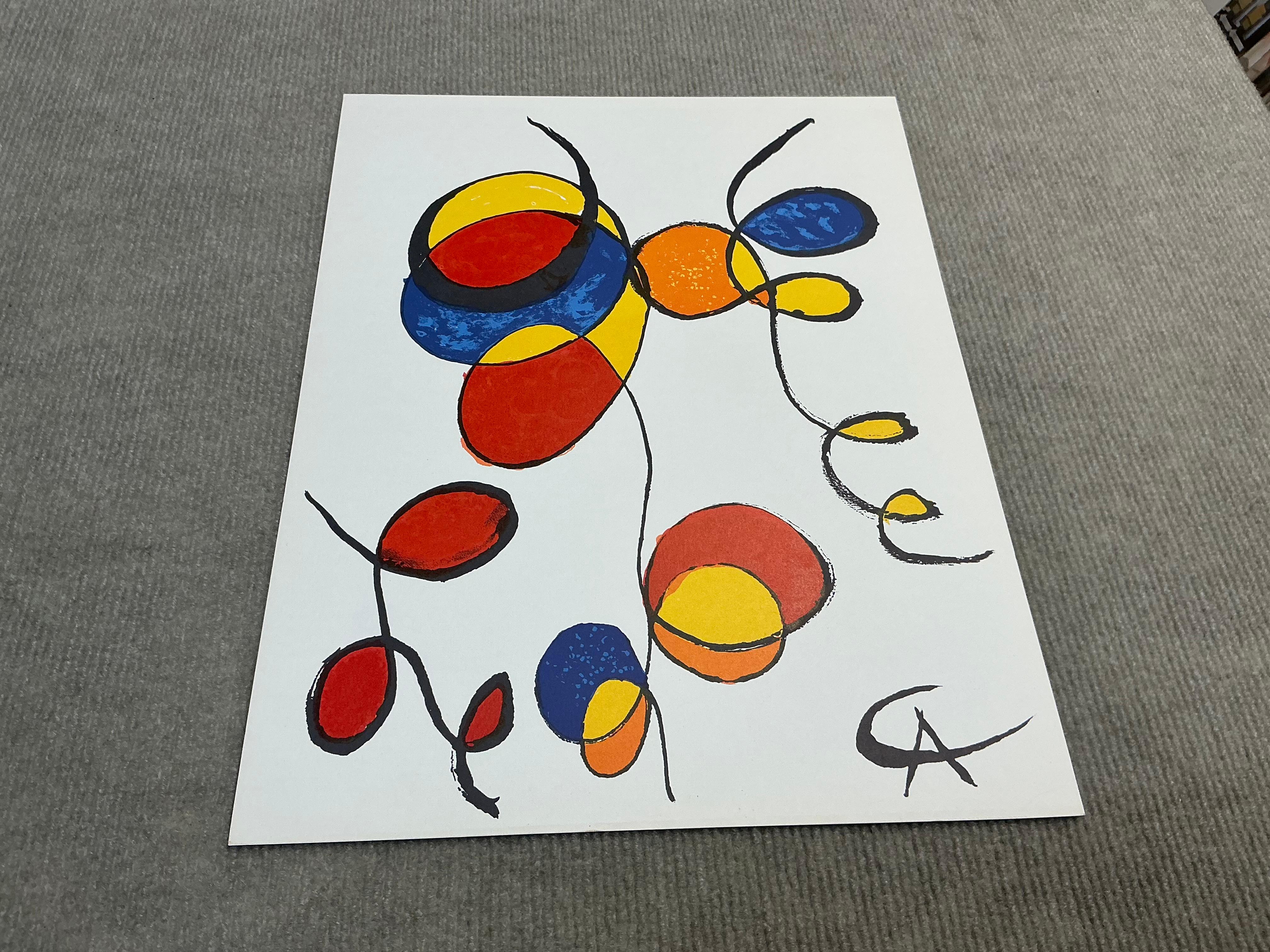 Alexander Calder 'Spiralen' 1974- Vintage By im Angebot 4