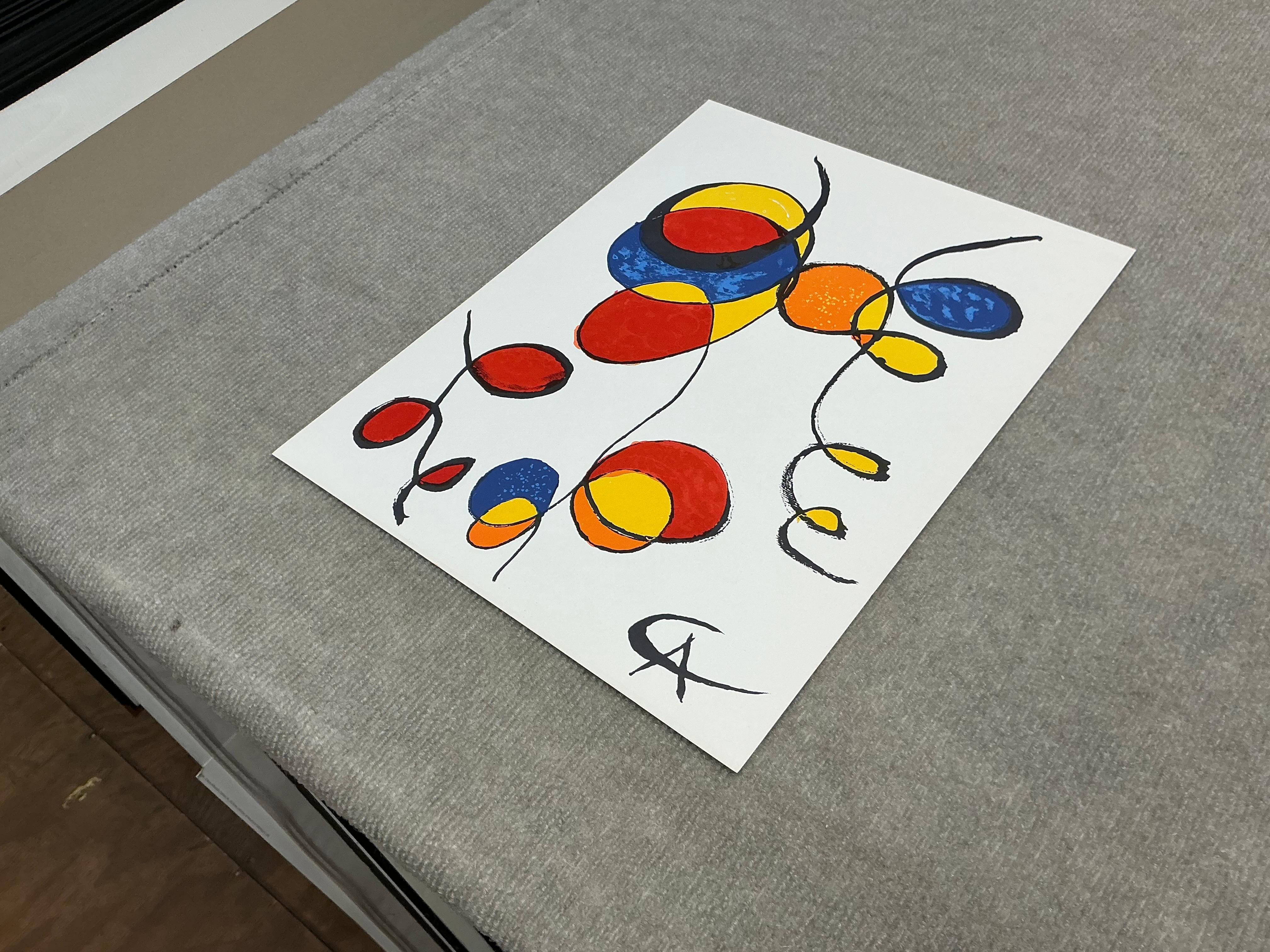 Alexander Calder 'Spiralen' 1974- Vintage By im Angebot 5