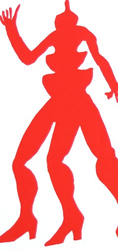 Alexander Calder, The Madwomen of Sache, from Derriere le Miroir, 1975