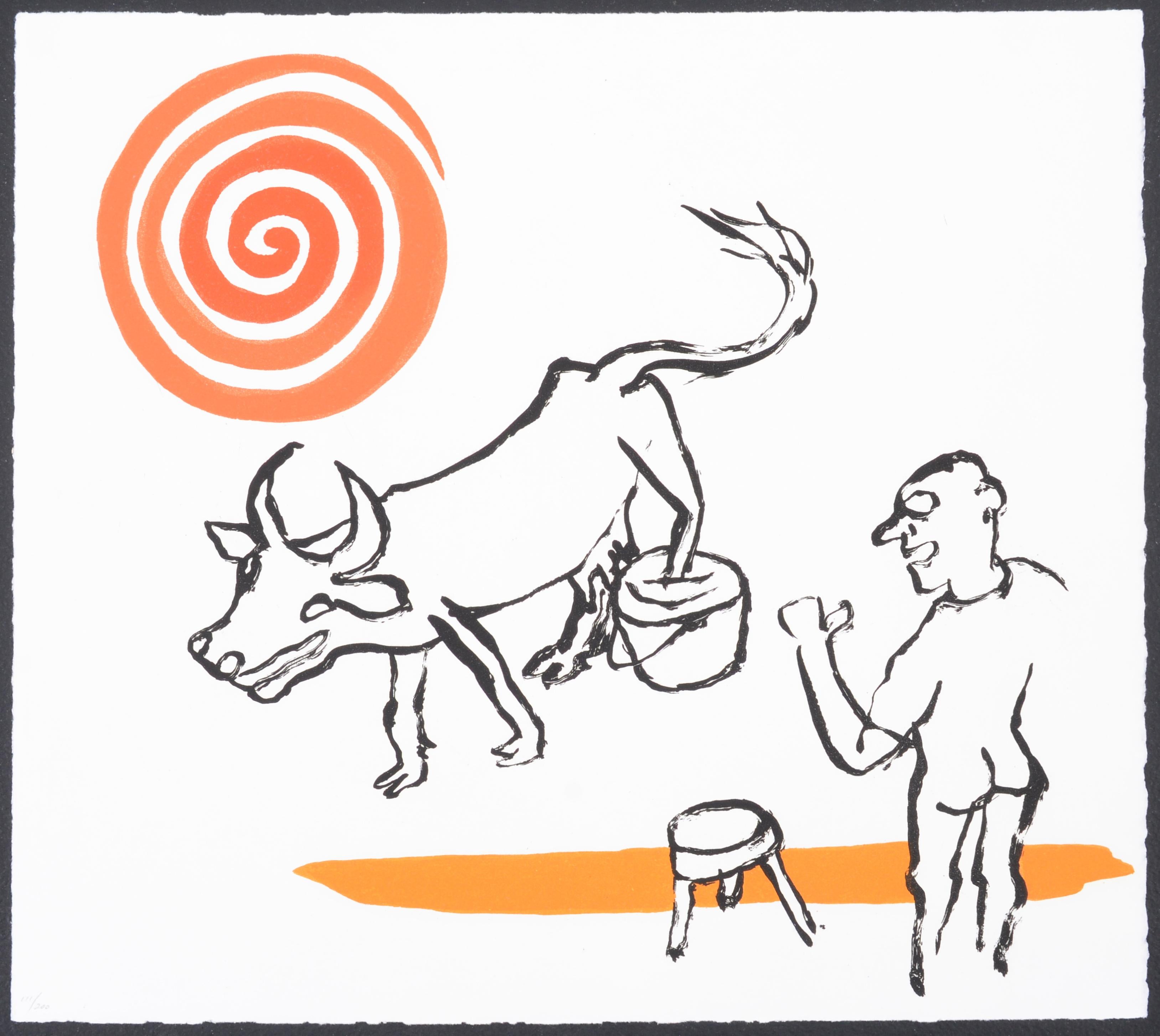 Alexander Calder Litografia non titolata in vendita 1