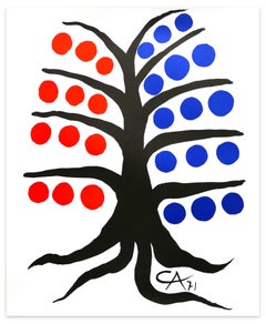 Arbre Heureux  - Original Lithograph After A. Calder - 1971