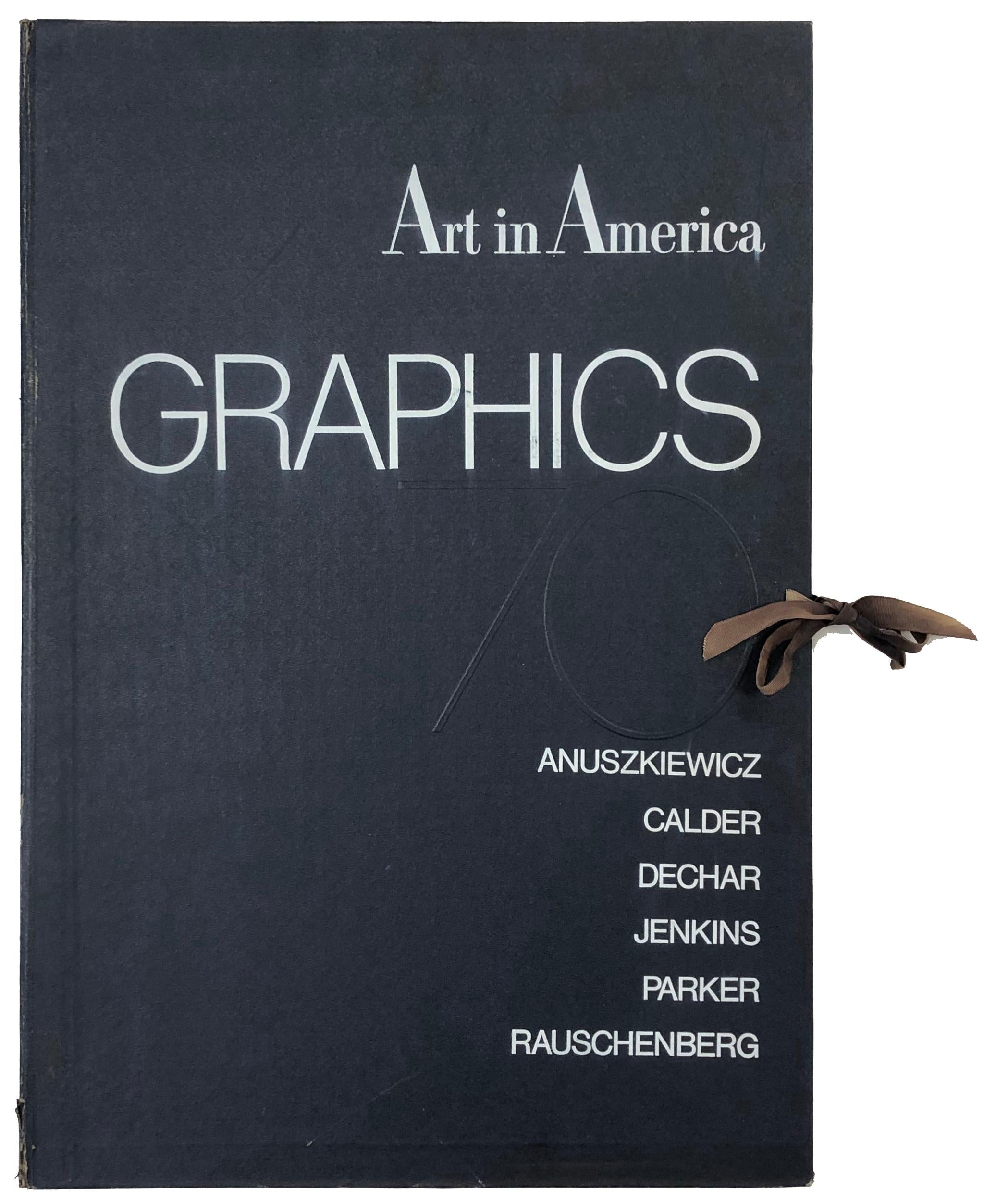 Arte en América, Cartera Gráfica '70 (6 litografías firmadas a mano) - Print de Alexander Calder