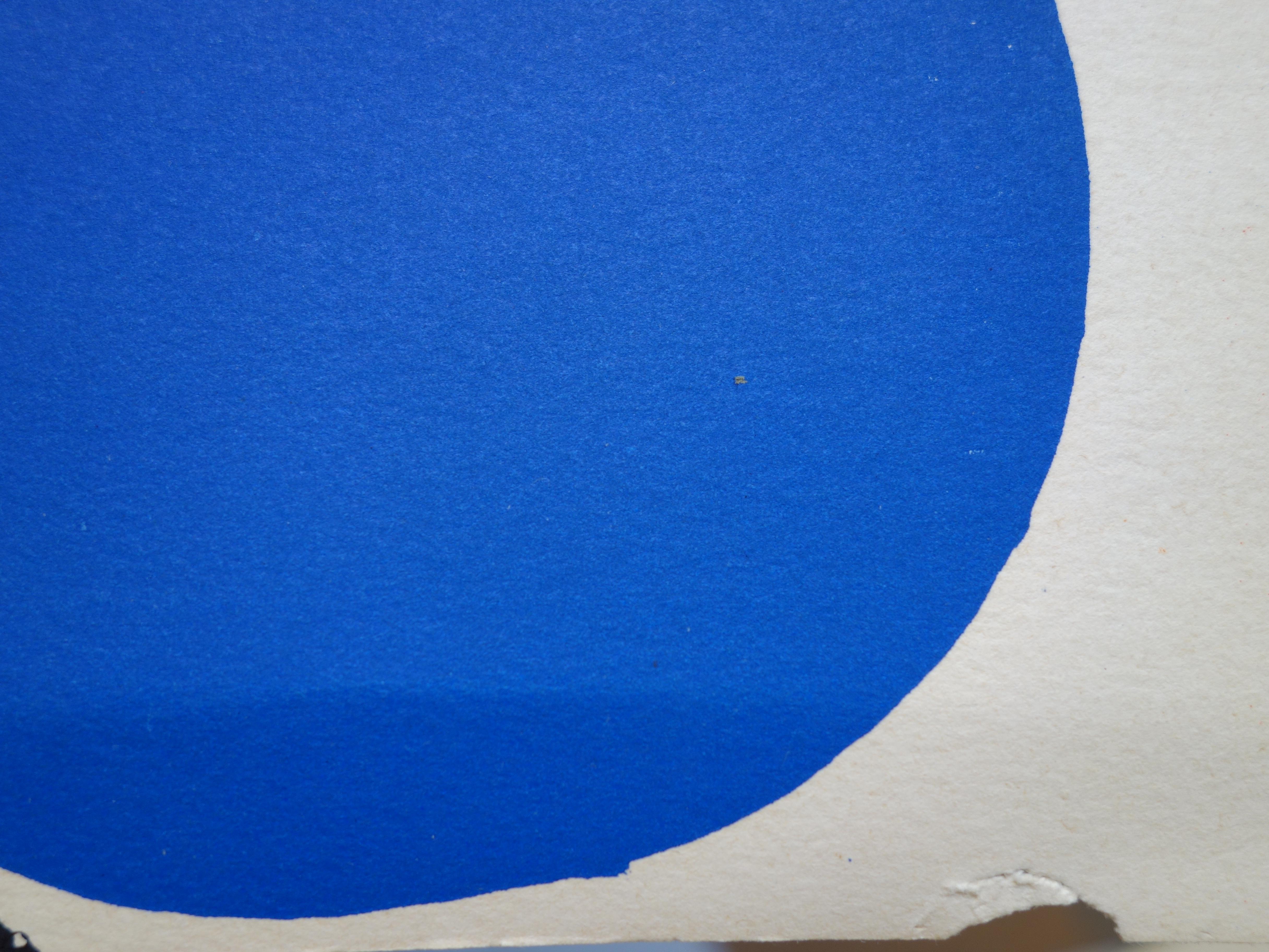 Asymmetrie – Originallithographie von 1972 3