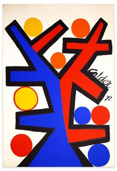 Asymmetry  - Original Lithograph - 1972