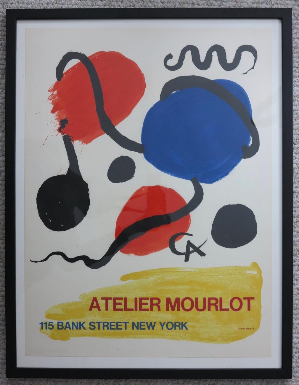 Atelier Mourlot 1967 lithograph poster - Print by Alexander Calder