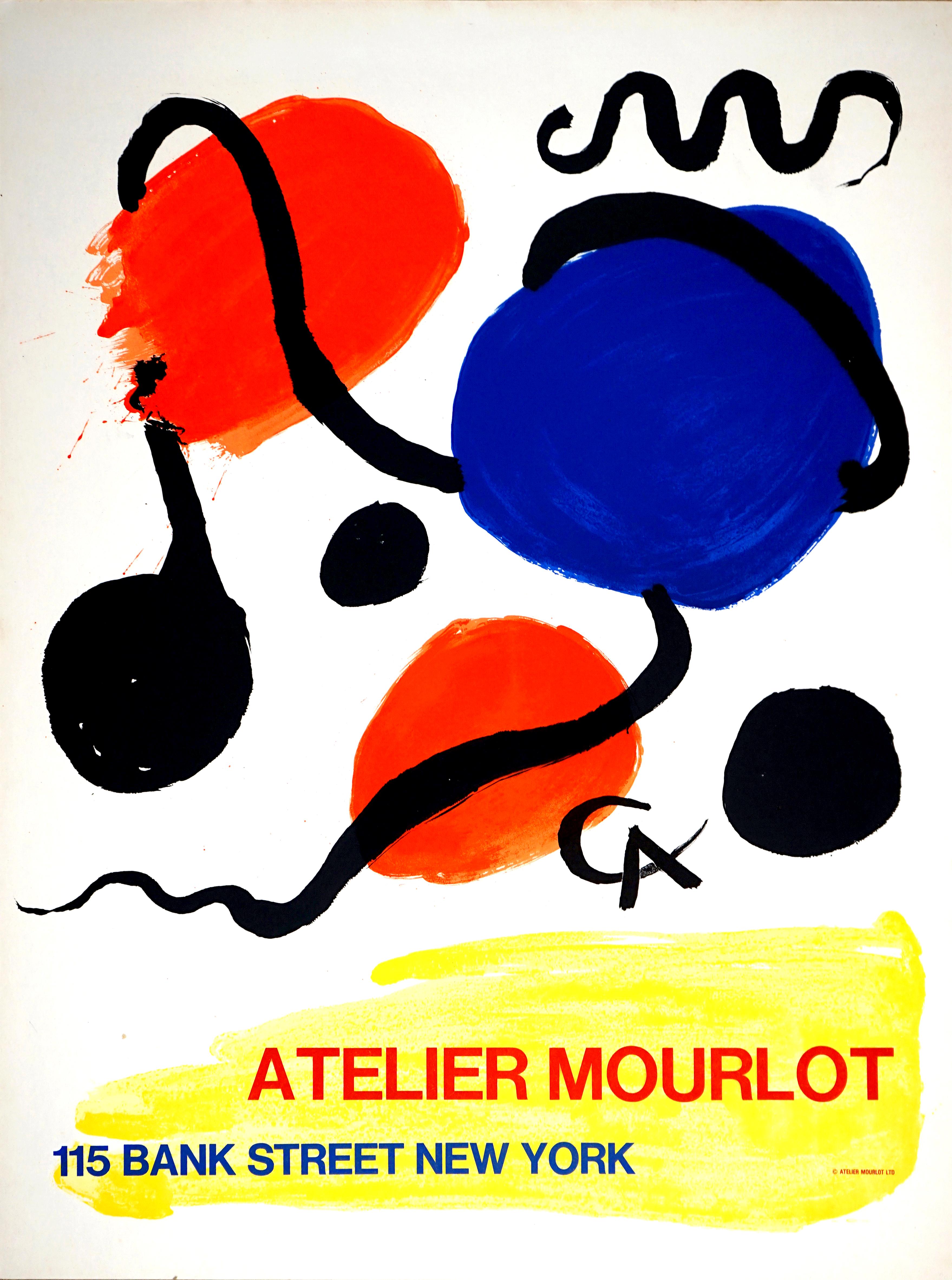 Atelier Mourlot Calder, 115 Bank Street, 1967 - Print by Alexander Calder