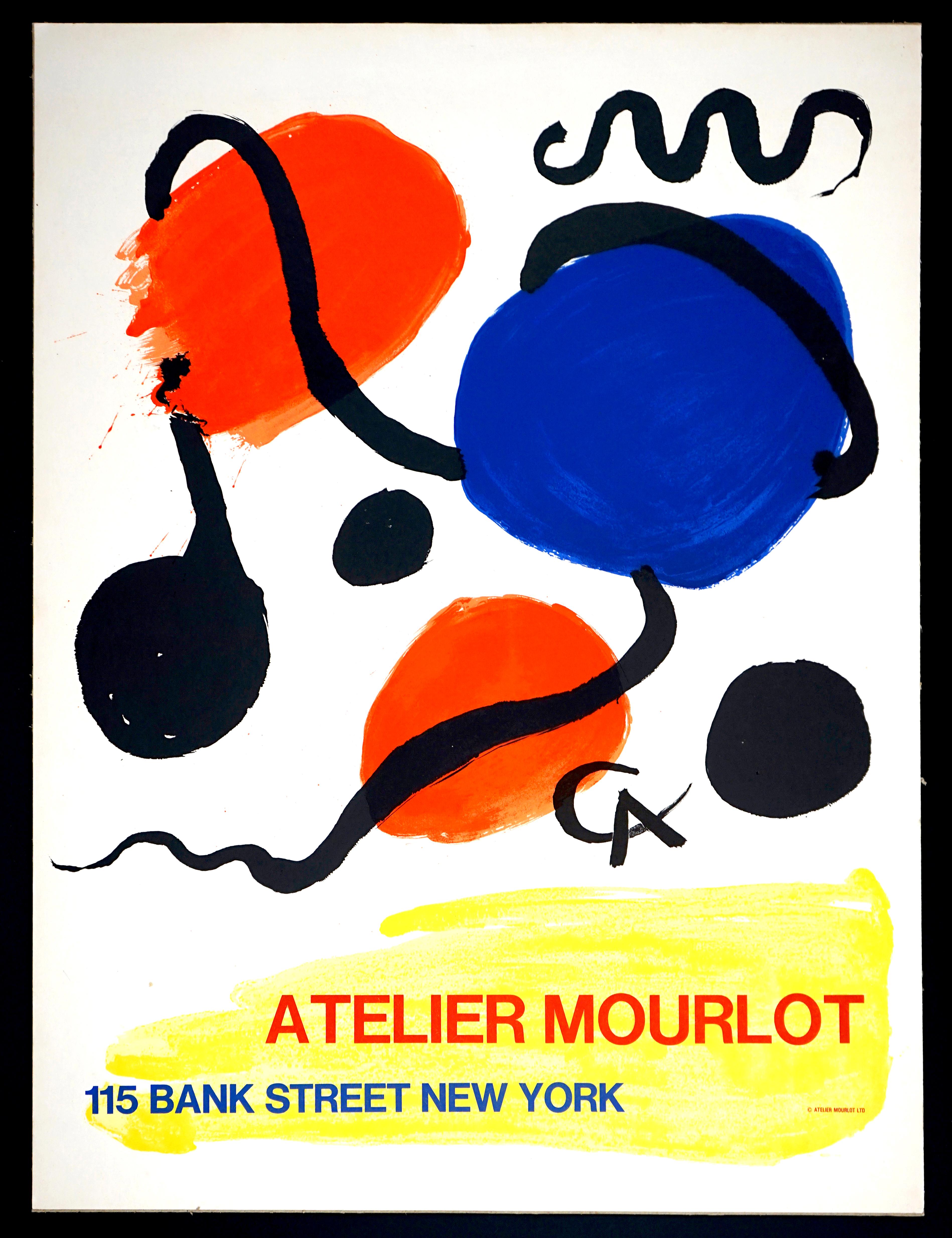 Alexander Calder Abstract Print - Atelier Mourlot Calder, 115 Bank Street, 1967
