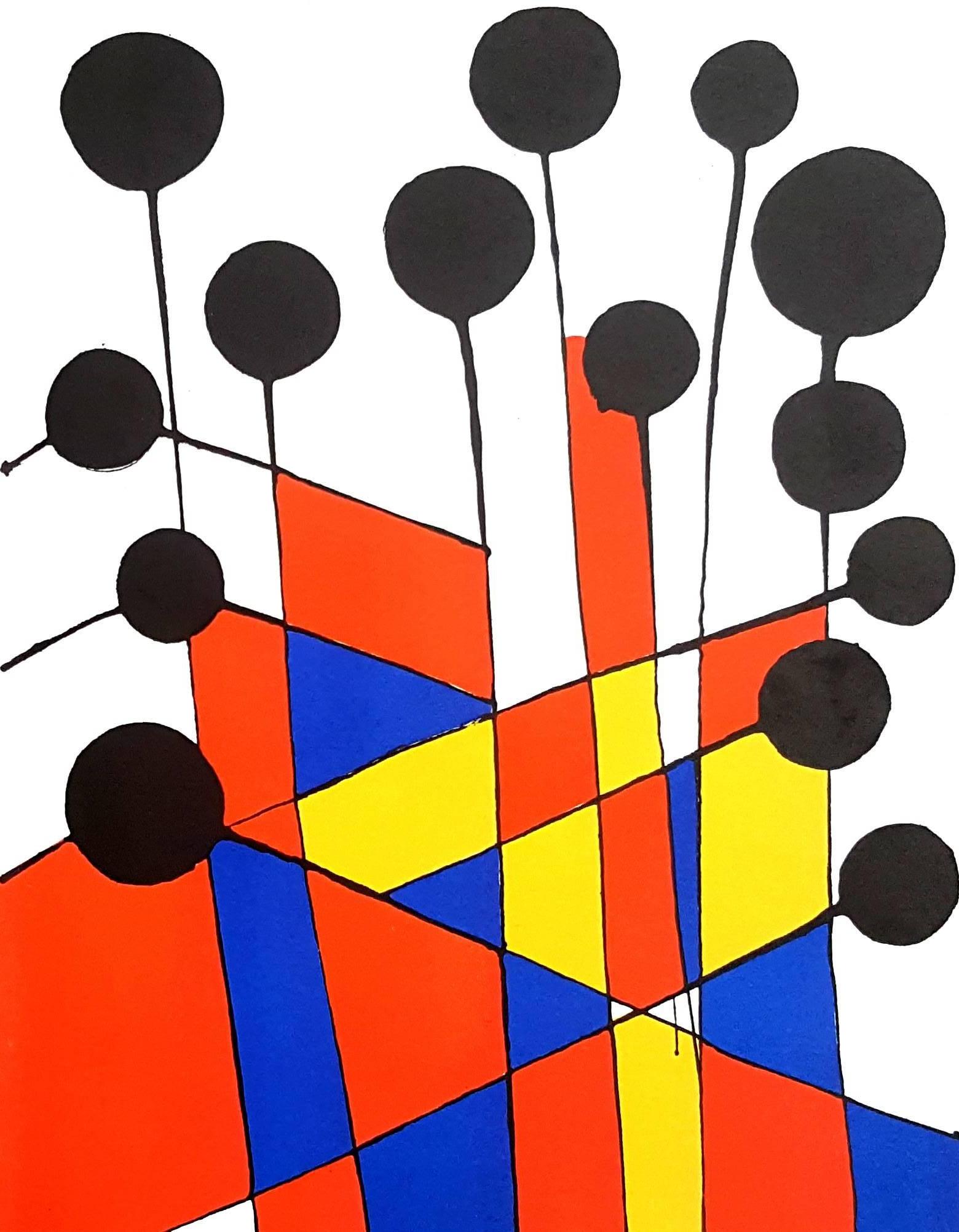 Alexander Calder Abstract Print - Balloons - Lithograph