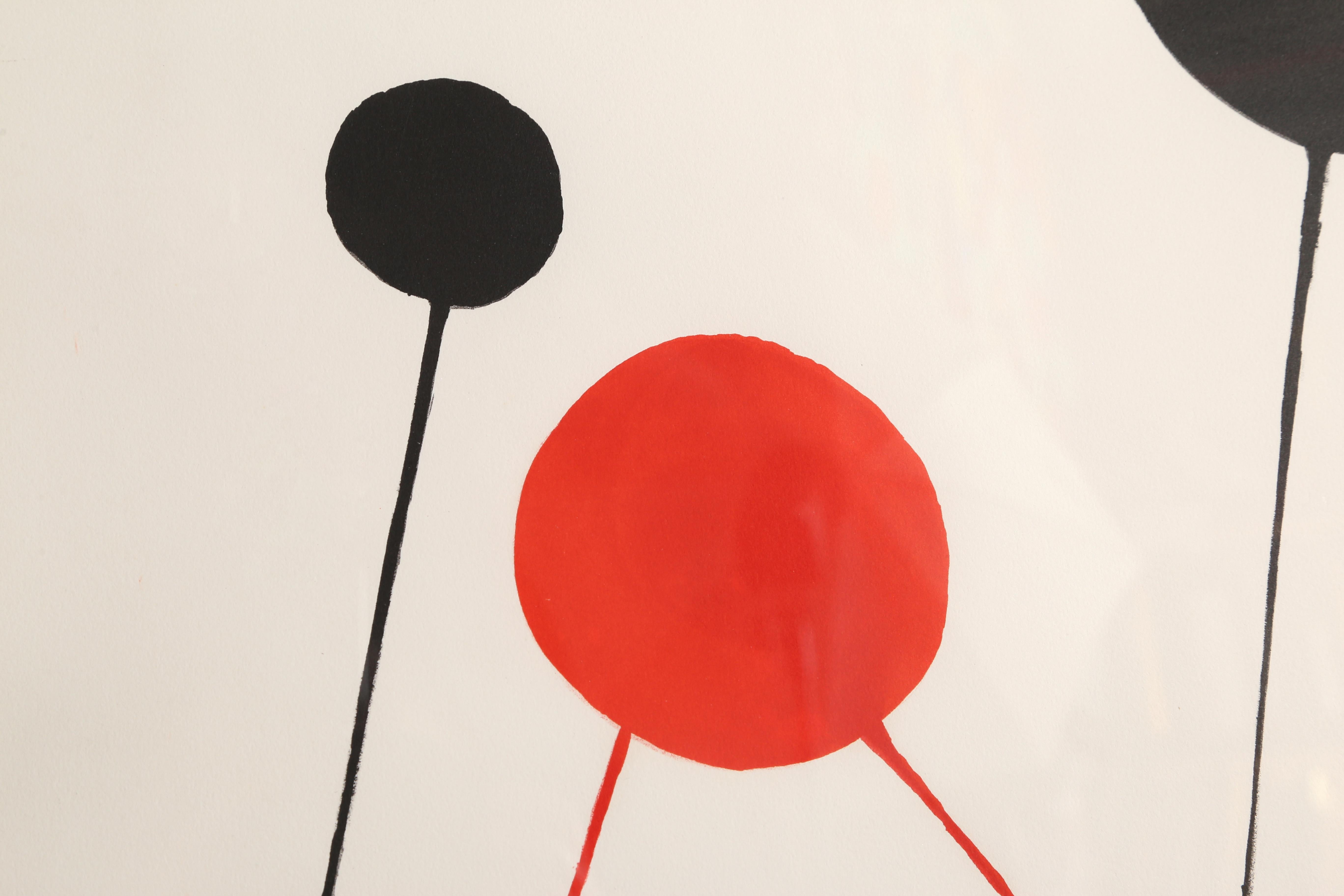Balloons, Framed Lithograph by Alexander Calder 2