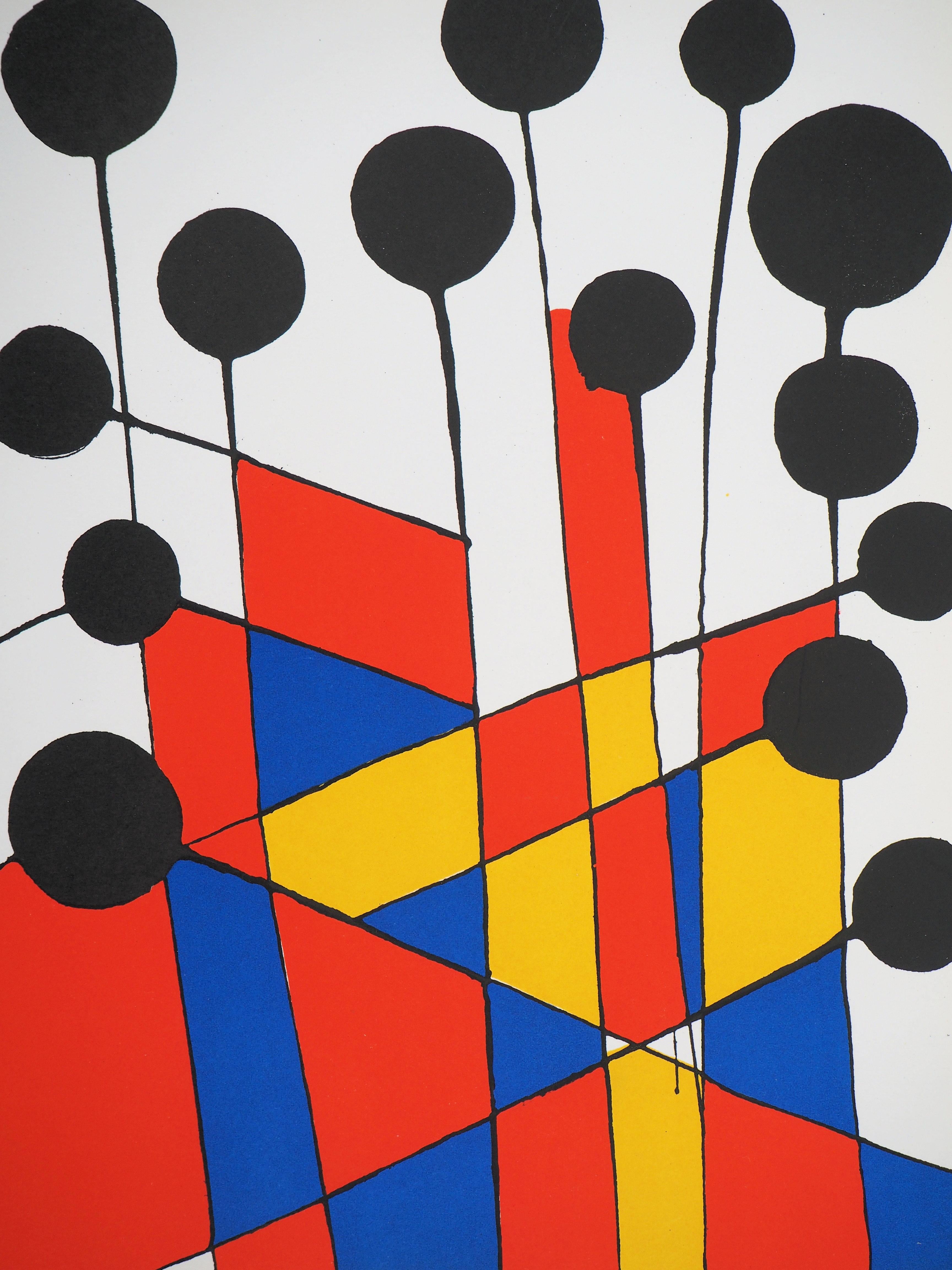 Balloons - Original lithograph - Mourlot, 1971 - Print by Alexander Calder