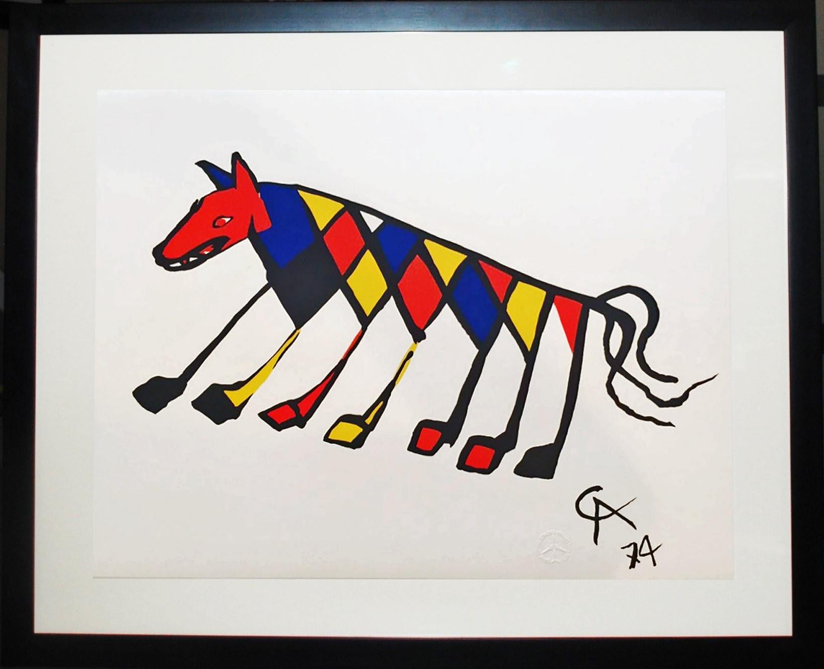 Alexander Calder Animal Print - Beastie