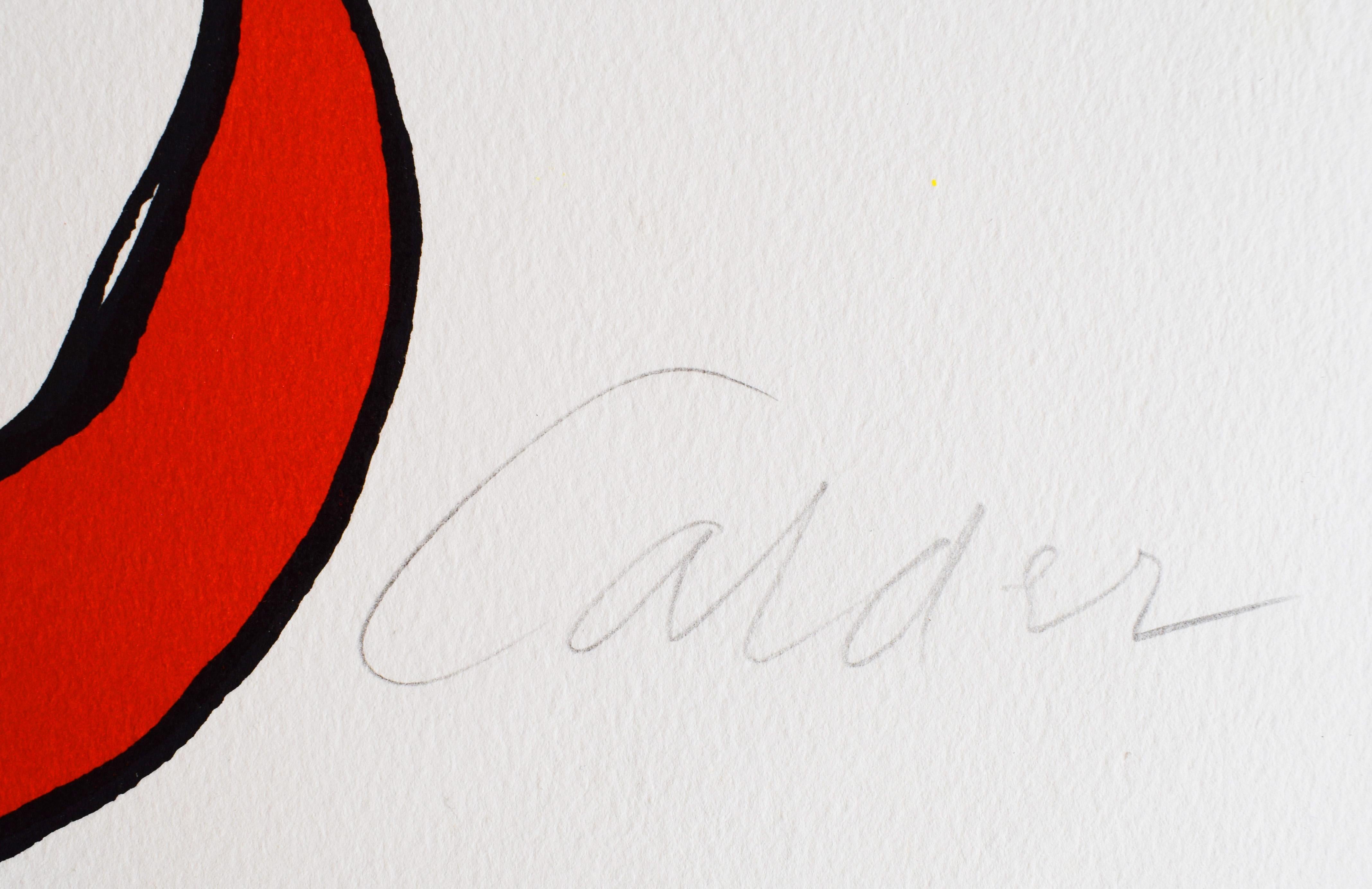 Luna blu - Onde americane Luna Celeste - Print Cinetico di Alexander Calder