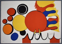Bull and Circles, from: Poems to Watch  Poemas para Mirar