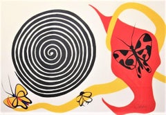 Butterflies and Spirals, Alexander Calder