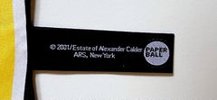 Calder #1 , 100% Silk Scarf designed by Alexander Calder, Estate authorized