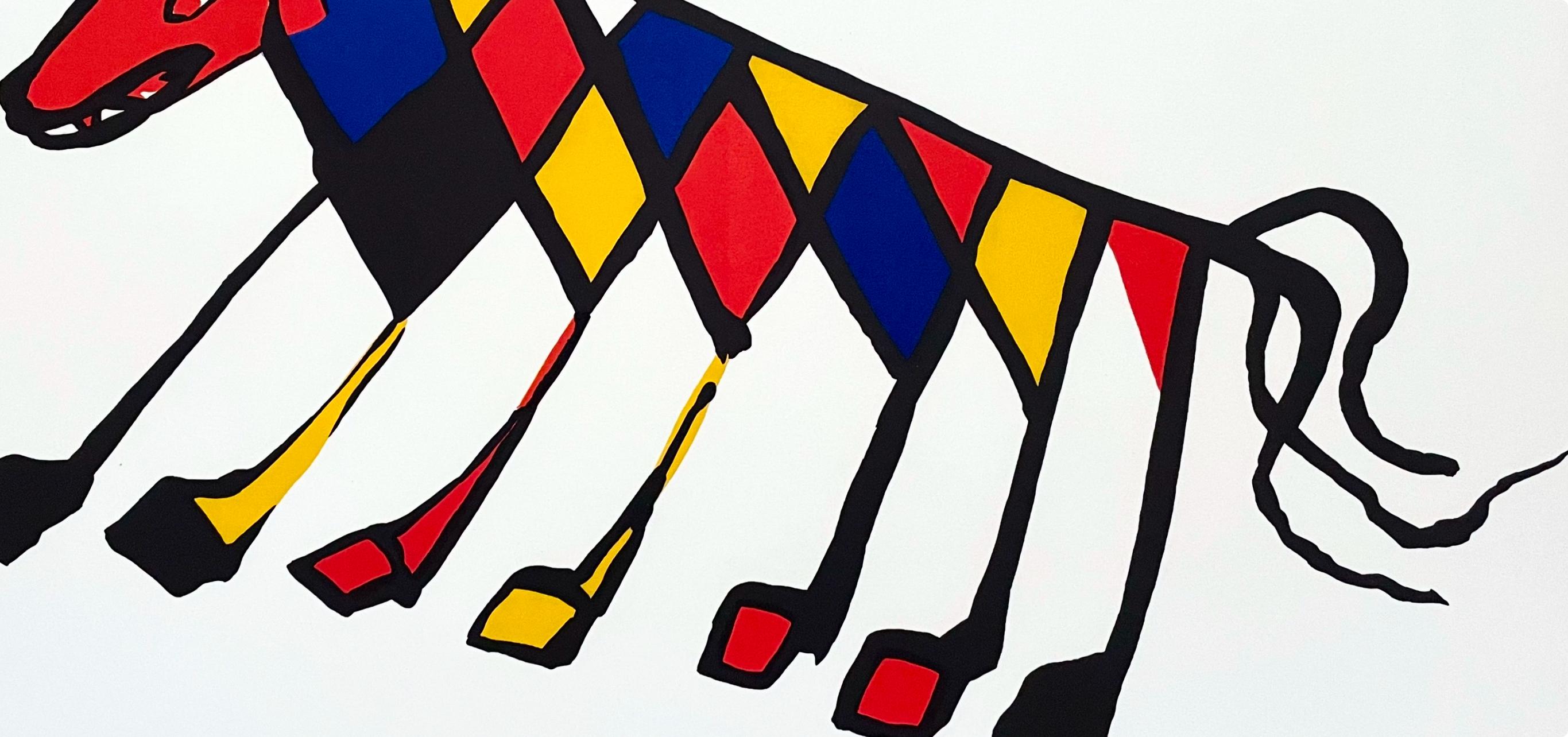 Calder, Beastie, Braniff International Airways Flying Colors (después) - Print de Alexander Calder