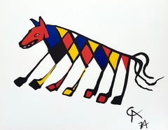 Calder, Beastie, Braniff International Airways Flying Colors (after)
