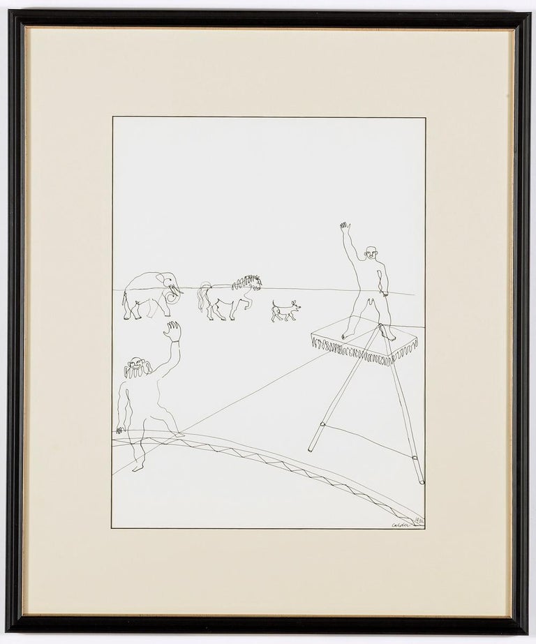 Calder Circus, complete Set of 16 lithographs after the original drawings 5