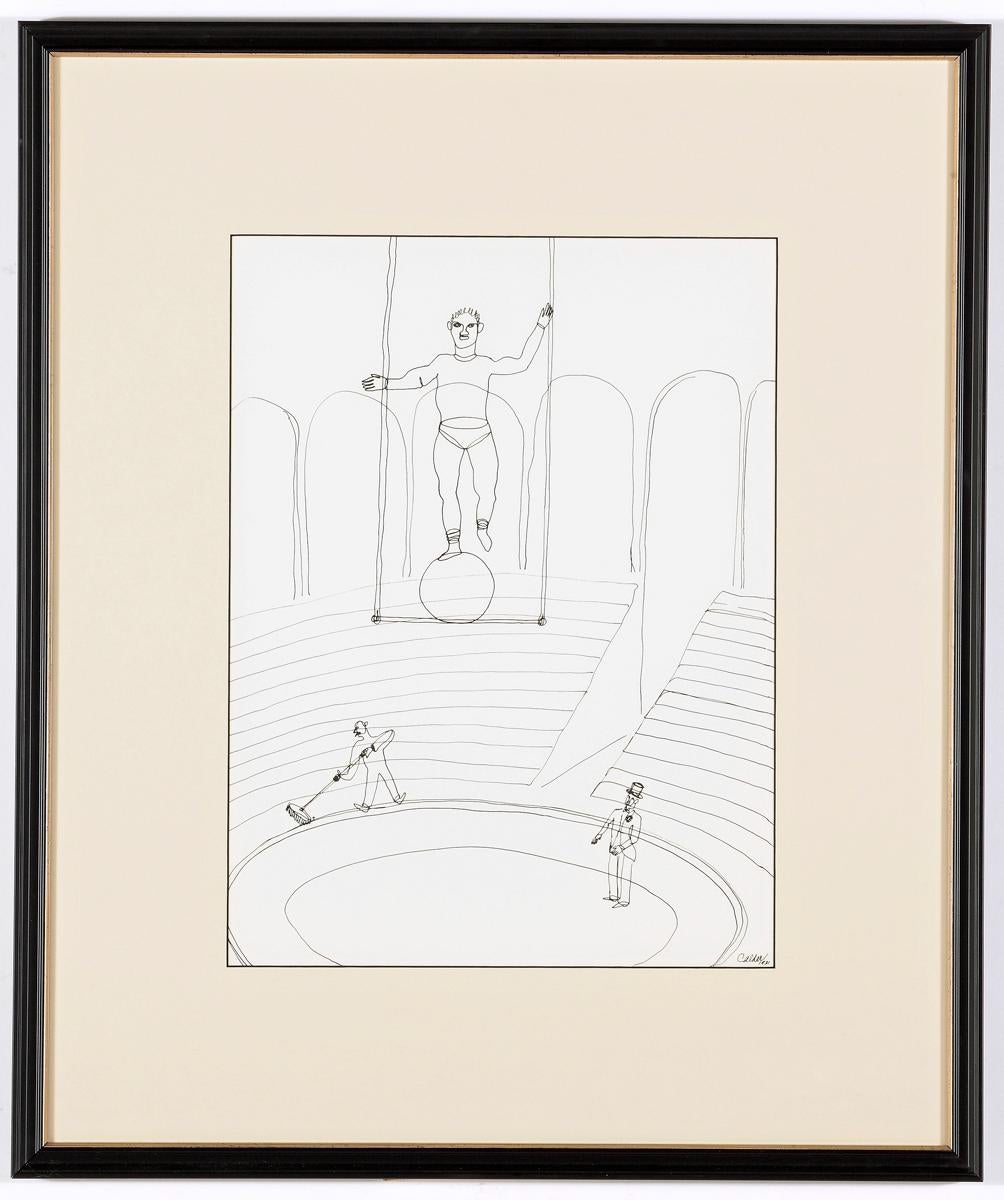 Calder Circus, complete Set of 16 lithographs after the original drawings 3