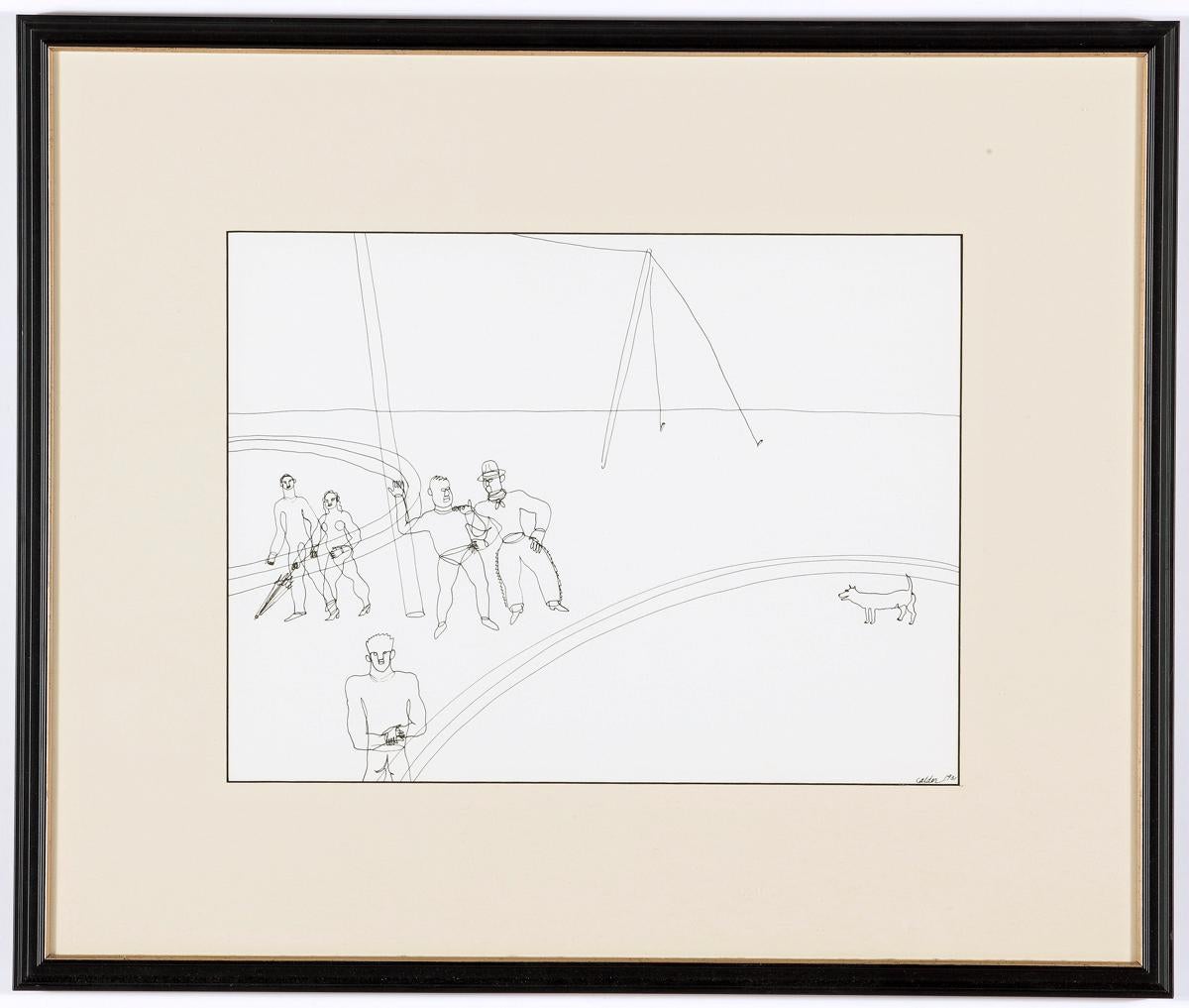 Calder Circus, complete Set of 16 lithographs after the original drawings 5