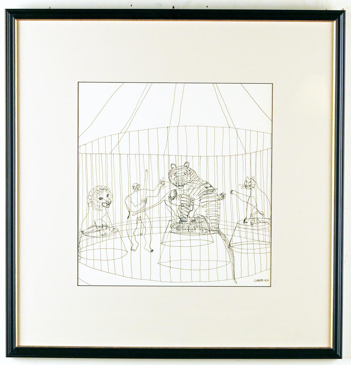 Calder Circus, complete Set of 16 lithographs after the original drawings 6