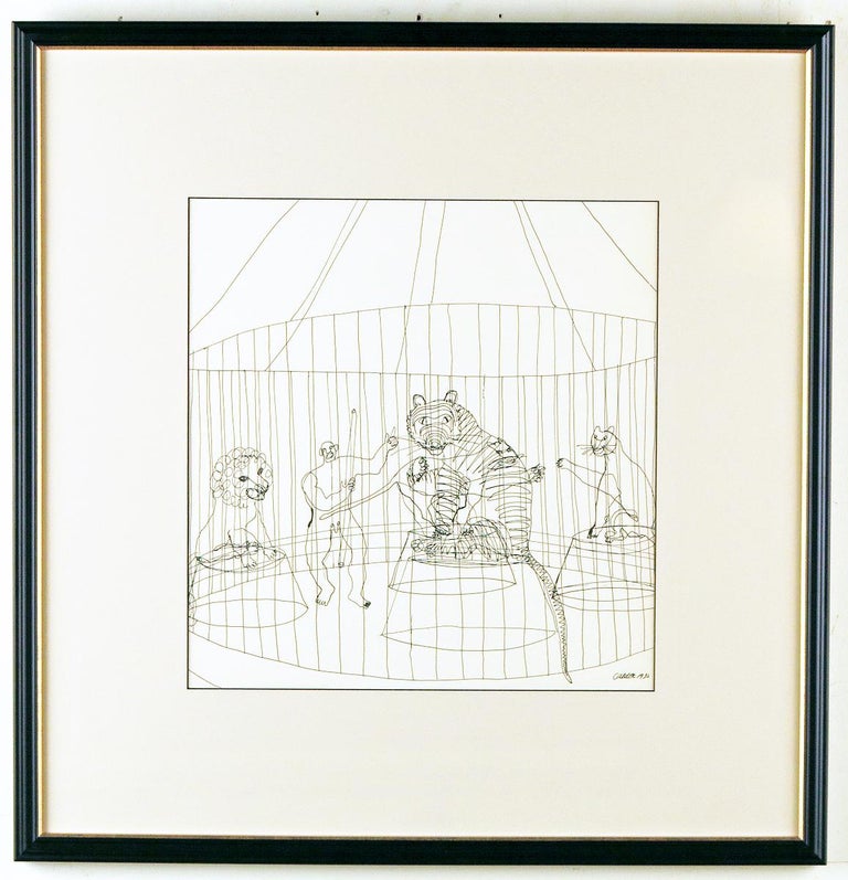 Calder Circus, complete Set of 16 lithographs after the original drawings 9