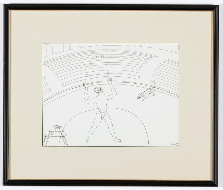 Calder Circus, complete Set of 16 lithographs after the original drawings 10