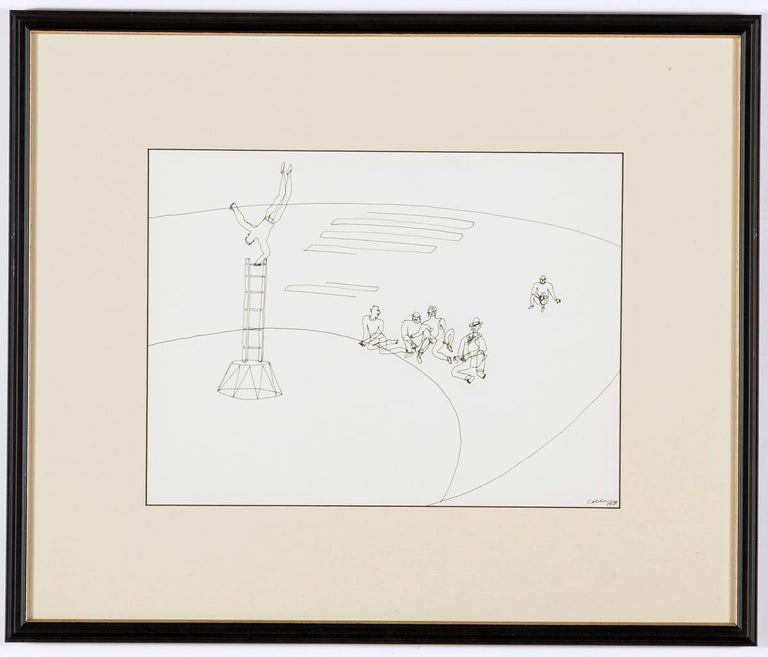 Calder Circus, complete Set of 16 lithographs after the original drawings - Print by (after) Alexander Calder