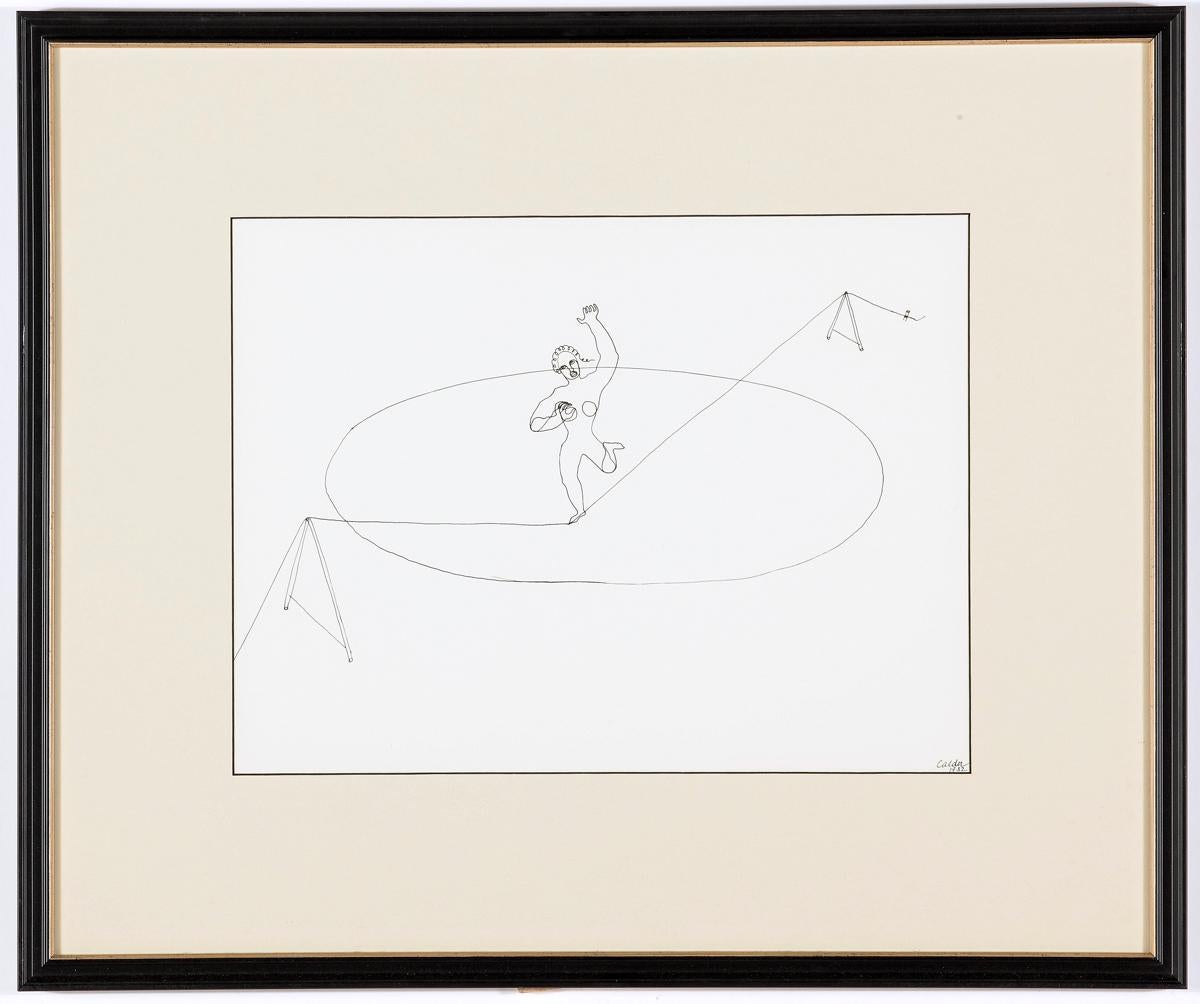 Calder Circus, complete Set of 16 lithographs after the original drawings - Modern Print by (after) Alexander Calder