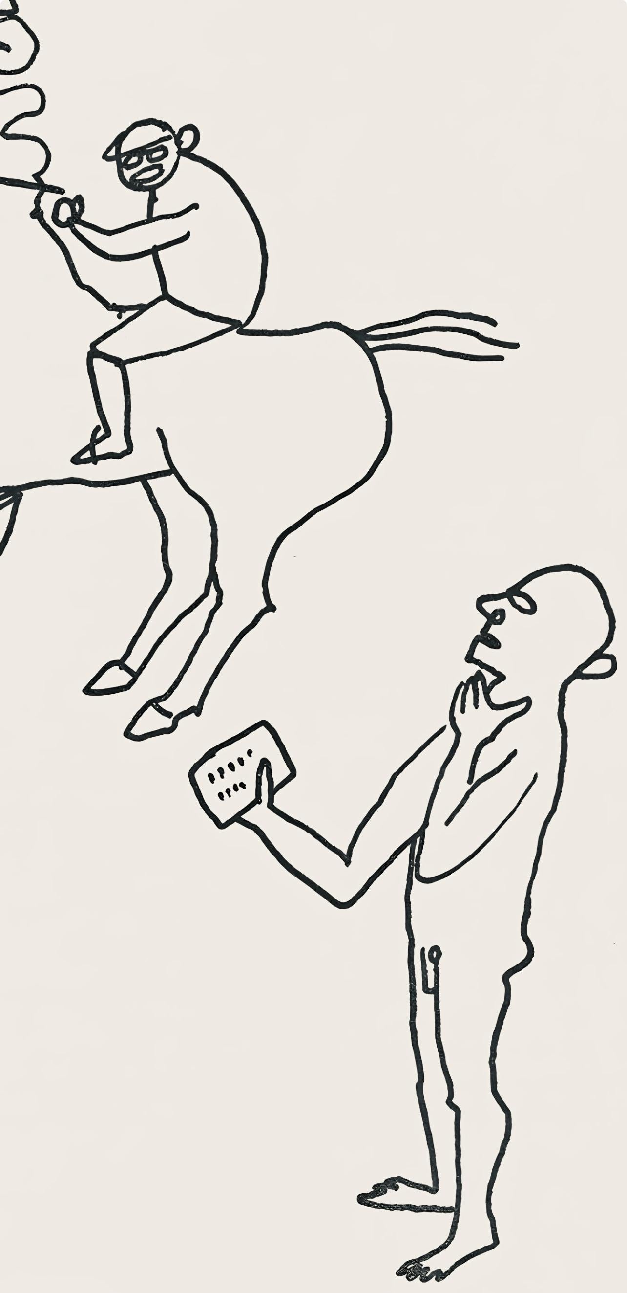 Calder, Composition, A Bestiary (après) - Print de Alexander Calder